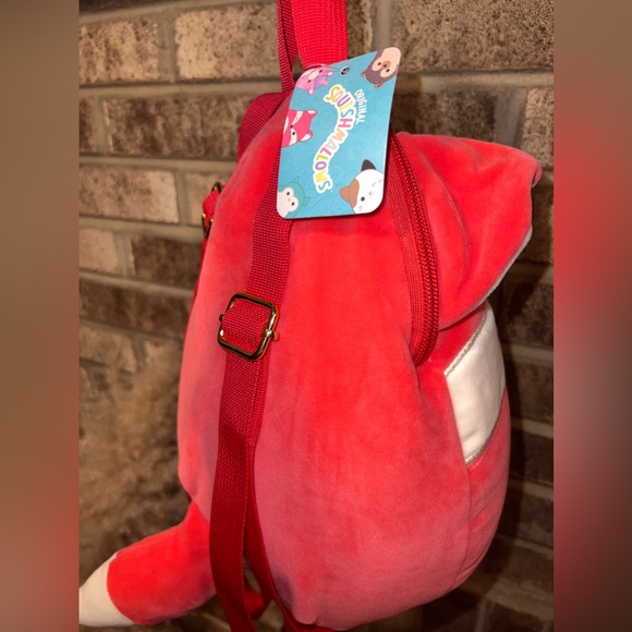 Squishmallow Fifi the Red Fox Mini Backpack - Picture 3 of 8